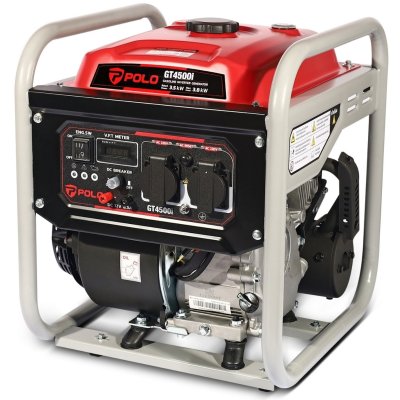 POLO เครื่องปั่นไฟเบนซิน Inverter 3.8KW เครื่องยนต์ 7.5HP รุ่น GT4500i