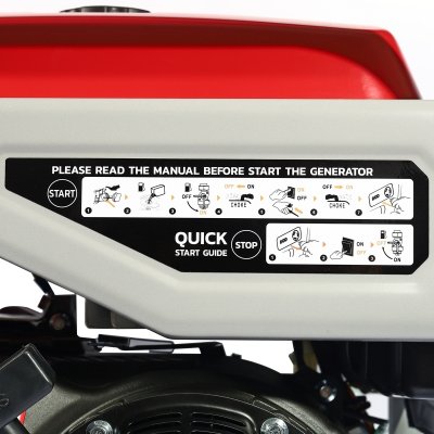 POLO เครื่องปั่นไฟเบนซิน Inverter 3.8KW เครื่องยนต์ 7.5HP รุ่น GT4500i