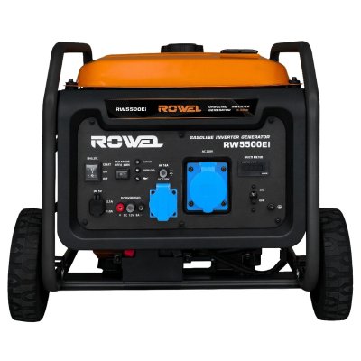 ROWEL เครื่องปั่นไฟเบนซินอินเวอร์เตอร์ 5.5KW แบบเปิด 220V รุ่น RW5500Ei