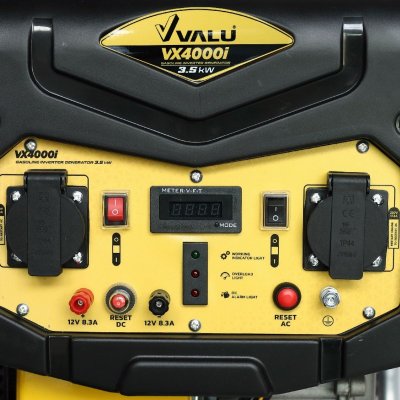 VALU เครื่องปั่นไฟเบนซิน Inverter 3.8KW รุ่น VX4000i