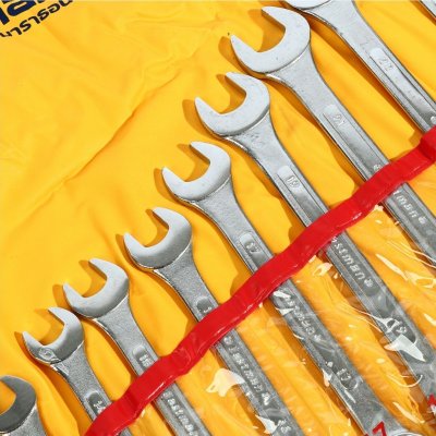 EASTMAN ชุดประแจแหวนข้างปากตาย จำนวน 14 ชิ้น ขนาด 8-24 มม. (E121-1114M)