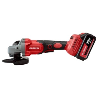 BURKiN เครื่องเจียรไร้สาย 4" 20V BGD100-S (พร้อมแบต / แท่นชาร์จ)
