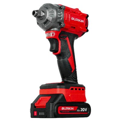 บล็อกกระแทกไร้สาย 20V 400N.m BURKiN รุ่น BIW400-S (พร้อมแบต 2.0Ah 1 ก้อน)