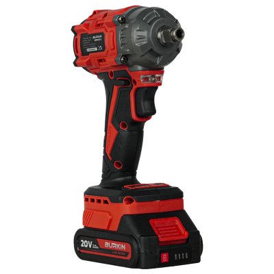 บล็อกกระแทกไร้สาย 20V 400N.m BURKiN รุ่น BIW400-S (พร้อมแบต 2.0Ah 1 ก้อน)