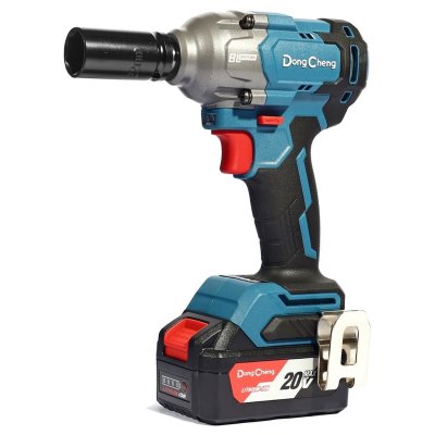 บล็อกกระแทกไร้สาย 1/2 นิ้ว 20 โวลต์ 488 นิวตันเมตร DONG CHENG รุ่น DCPB488