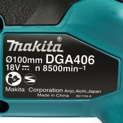 เครื่องเจียรไร้สาย 18V 4" MAKITA รุ่น DGA406RFE (LXT SERIES)