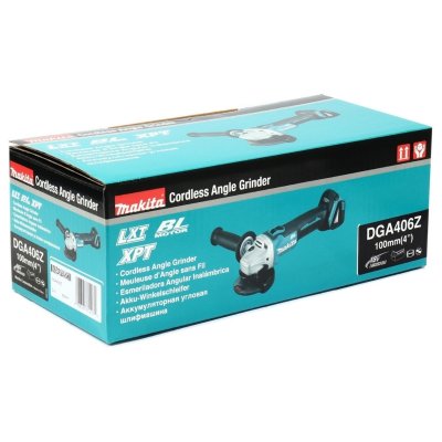 เครื่องเจียรไร้สาย 18V 4" MAKITA รุ่น DGA406RFE (LXT SERIES)