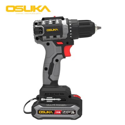 OSUKA สว่านไร้สาย 20V 65 Nm. รุ่น OCD801 พร้อมแบต/ที่ชาร์จ