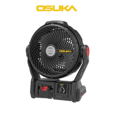 OSUKA พัดลมไร้สาย 9" 20V พร้อมแบต/ที่ชาร์จ รุ่น OCF762-M1