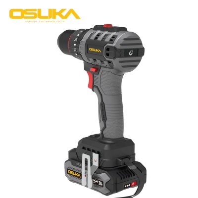 OSUKA สว่านกระแทกไร้สาย 20V 65 Nm. รุ่น OCHD802 พร้อมแบต/ที่ชาร์จ