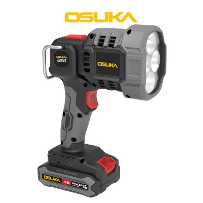 OSUKA ไฟฉายหัวโตไร้สาย 20V รุ่น OCL303 พร้อมแบต/ที่ชาร์จ