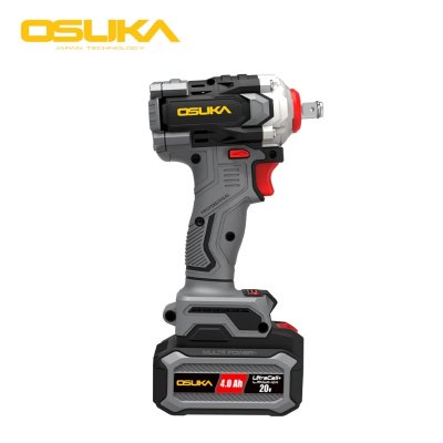 OSUKA บล็อกไฟฟ้าไร้สาย 20V 800 Nm. พร้อมแบต/ที่ชาร์จ รุ่น OSID831