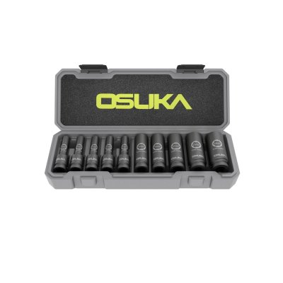 OSUKA ชุดลูกบล็อกกระแทกยาว 1/2" (10ลูก/ชุด) รุ่น OSAF3211