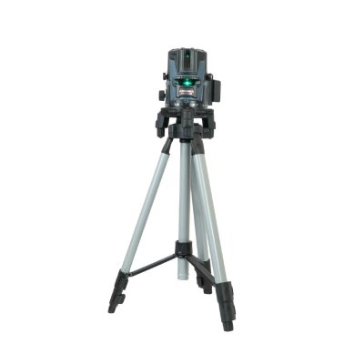 ROWEL เครื่องวัดระดับเลเซอร์ 5 เส้น (แสงสีเขียว) รุ่น GC5 พร้อมขาตั้ง 1.2 เมตร