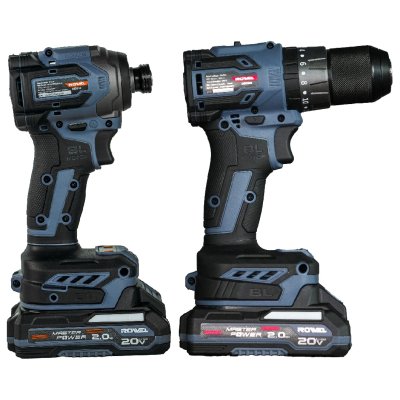 ชุดสว่านกระแทก+ไขควงกระแทกไร้สาย 20V ROWEL รุ่น CSD201