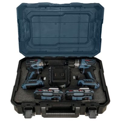 ชุดสว่านกระแทก+ไขควงกระแทกไร้สาย 20V ROWEL รุ่น CSD201