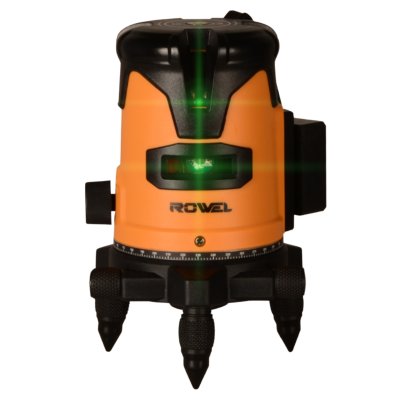 เลเซอร์วัดระดับ 5 เส้น ROWEL รุ่น G5 (แสงสีเขียว) พร้อมขาตั้ง 1.2 เมตร เลเซอร์วัดระดับ 5 เส้น ROWEL รุ่น G5 (แสงสีเขียว) พร้อมขาตั้ง 1.2 เมตร