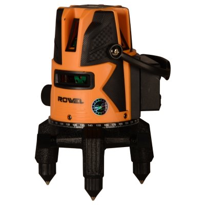 เลเซอร์วัดระดับ 5 เส้น ROWEL รุ่น GS5 (แสงสีเขียว) พร้อมขาตั้ง 1.5 เมตร เลเซอร์วัดระดับ 5 เส้น ROWEL รุ่น GS5 (แสงสีเขียว) พร้อมขาตั้ง 1.5 เมตร