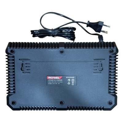 ROWEL แท่นชาร์จแบตเตอรี่ 2 พอร์ท 20V 4.0Ah รุ่น BCR2040D