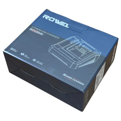 แท่นชาร์จแบตเตอรี่ 20V 4.0Ah ROWEL รุ่น BCU2040