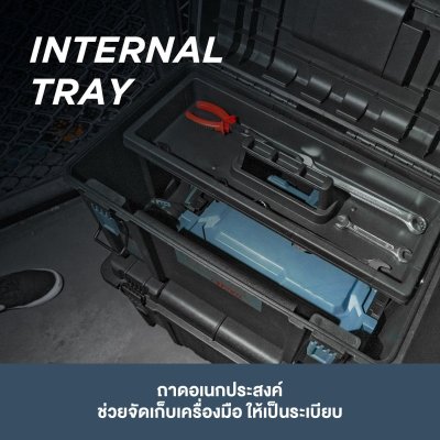 ROWEL กล่องเครื่องมือ TIERED STACK 2.0 รุ่น TBS150 / TBS170 / TBS450 / TBS550 ระบบ Quick Connect กันน้ำกันฝุ่น IP65