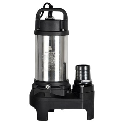 ปั๊มจุ่ม 450 วัตต์ ท่อส่ง 2 นิ้ว Mr.Pump รุ่น VP450, VP450F (พร้อมสวิตช์ลูกลอย) | สำหรับสูบน้ำเสียและน้ำสะอาด