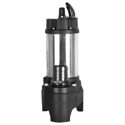 ปั๊มจุ่ม 450 วัตต์ ท่อส่ง 2 นิ้ว Mr.Pump รุ่น VP450, VP450F (พร้อมสวิตช์ลูกลอย) | สำหรับสูบน้ำเสียและน้ำสะอาด