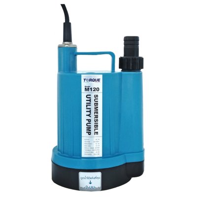 ปั๊มจุ่ม 120 วัตต์ ท่อส่ง 3/4" 1" TORQUE รุ่น M120