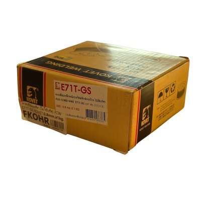 KOVET ลวดเชื่อมเหล็กเหนียว ฟลักซ์คอร์ไวร์ (ไม่ใช้แก๊ส) E71T-GS ลวดเชื่อม MIG ลวดเชื่อมมิก KOVET ลวดเชื่อมเหล็กเหนียว ฟลักซ์คอร์ไวร์ (ไม่ใช้แก๊ส) E71T-GS ลวดเชื่อม MIG ลวดเชื่อมมิก