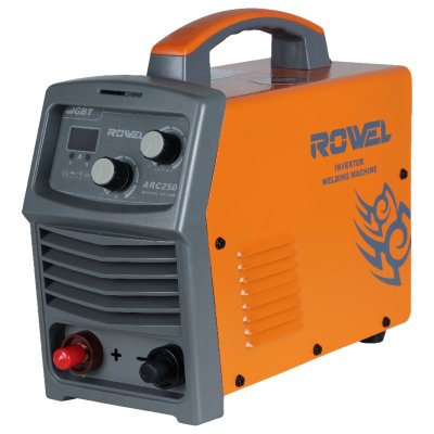 เครื่องเชื่อมอินเวอร์เตอร์ 200 แอมป์ ROWEL รุ่น ARC250G (สีส้ม)