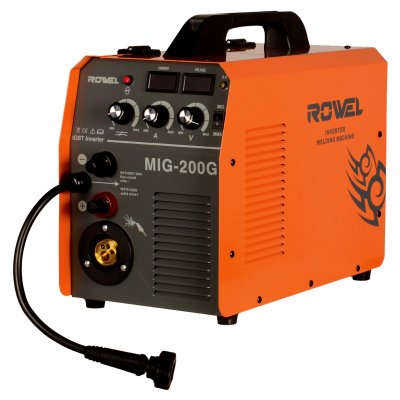 เครื่องเชื่อมซีโอทู 200 แอมป์ 220 โวลต์ ROWEL รุ่น MIG200G