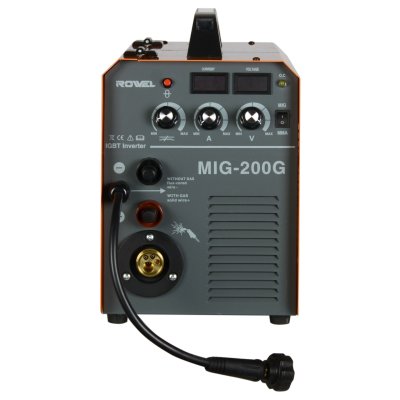 เครื่องเชื่อมซีโอทู 200 แอมป์ 220 โวลต์ ROWEL รุ่น MIG200G
