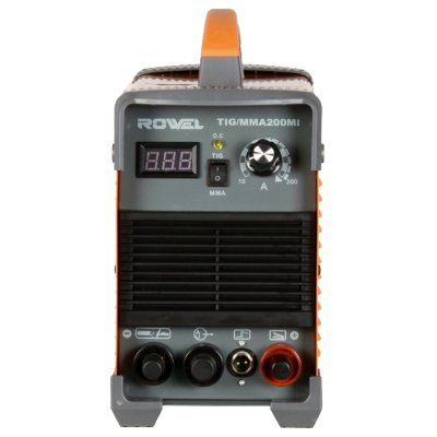 เครื่องเชื่อมอินเวอร์เตอร์ 2 ระบบ 200 แอมป์ 220 โวลต์ ROWEL รุ่น TIG/MMA200MI