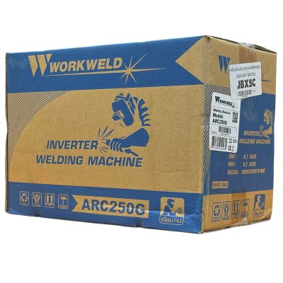 WORKWELD เครื่องเชื่อมอินเวอร์เตอร์ 250 แอมป์ รุ่น ARC250G