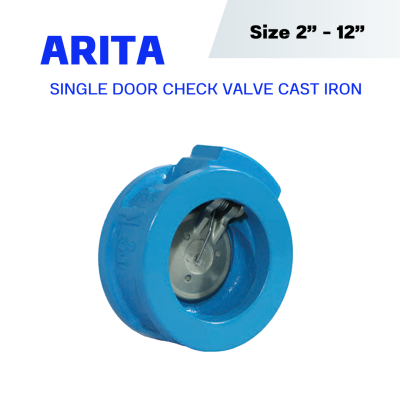 ARITA Cast Iron Single Door Wafer Check Valve - Universal