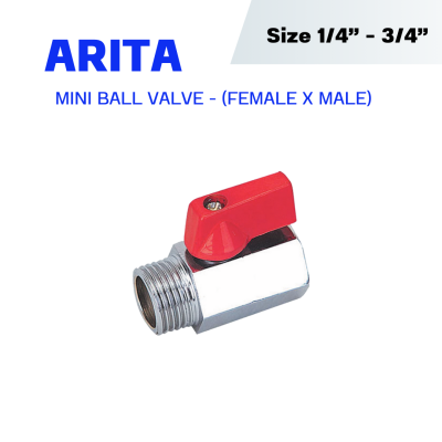 ARITA MINI BALL VALVE (BMBA-FM) - บอลวาล์ว