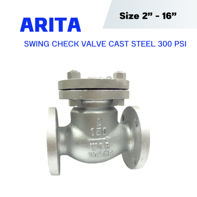 ARITA Swing Check Valve Cast steel 300 PSI - สวิงเช็ควาล์ว