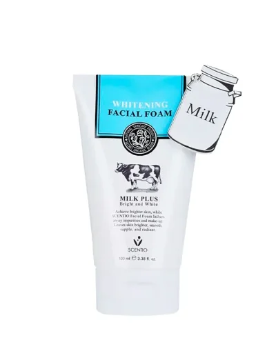 This Whitening milk foam