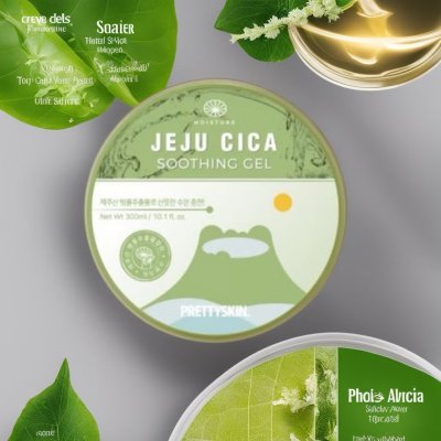 THE PURE JEJU CICA SOOTHING GEL