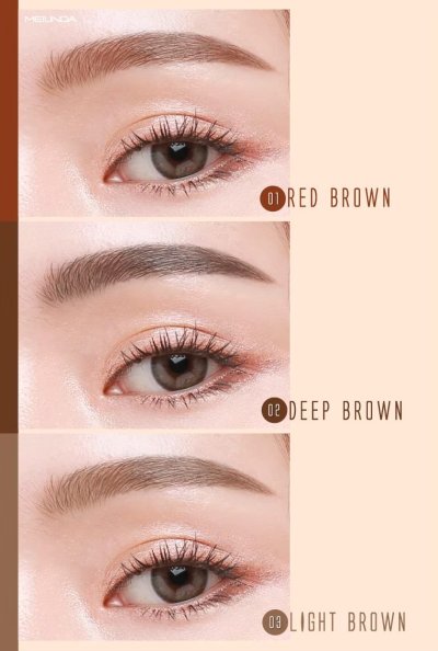 Brow Styling Gel MC 3095 No.02 - Deep Brown