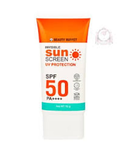 BEAUTY BUFFET INVISIBLE SUNSCREEN UV PROTECTION SPF 50 PA++++