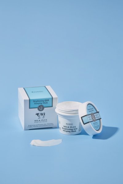 Scentio Milk Plus Whitening Q10 Facial Mask