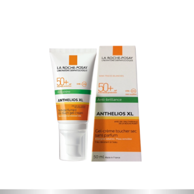 La Roche Posay SPF 50+ anti shine dry touch gel cream 50 ml. กันแดดสูตรเจล