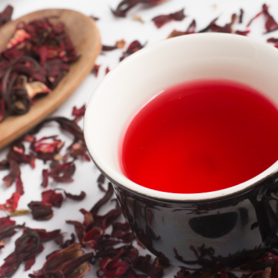ชาดอกชบา ออร์แกนิค Organic Hibiscus Tea 1 แพค= 12 ซอง ไม่มีน้ำตาล ไม่มีคาเฟอีน #WhalistaHibiscusTea