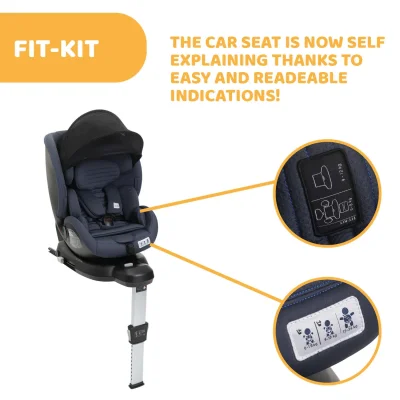 One Seat Air 360° Car Seat ISOFIX - Black