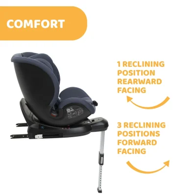 One Seat Air 360° Car Seat ISOFIX - Black