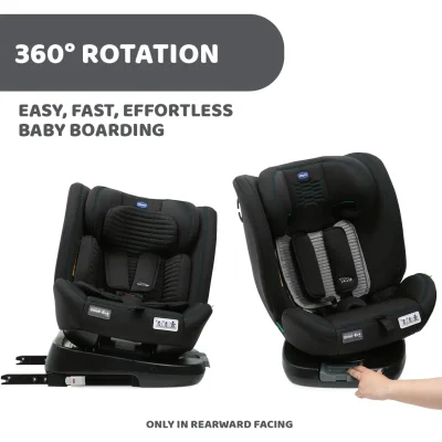 Unico Evo ISize Air Car Seat - Black