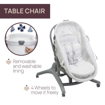 Chicco Baby Hug 5 in 1 Pro - White Cream