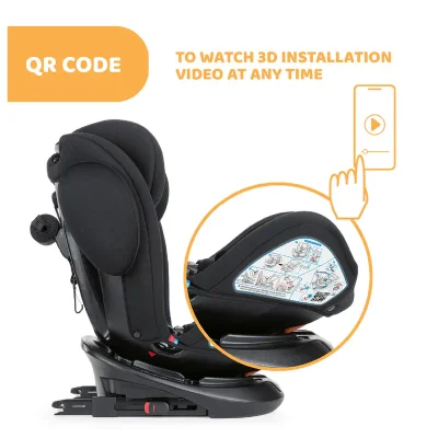 Unico Plus Air  360° Car Seat ISOFIX - Black