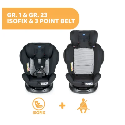 Unico Plus Air  360° Car Seat ISOFIX - Black